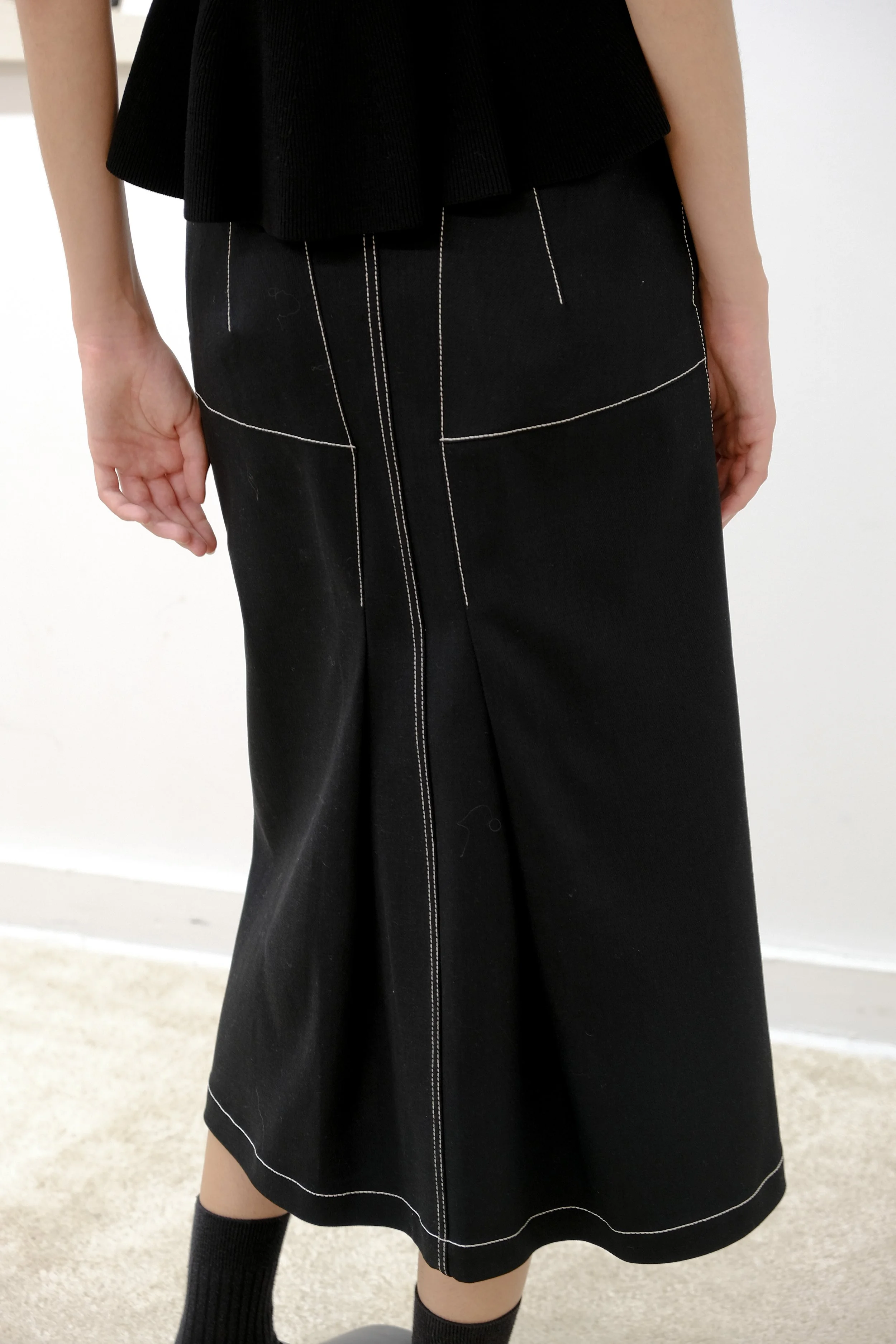 ASHLYN — Weston Denim Skirt